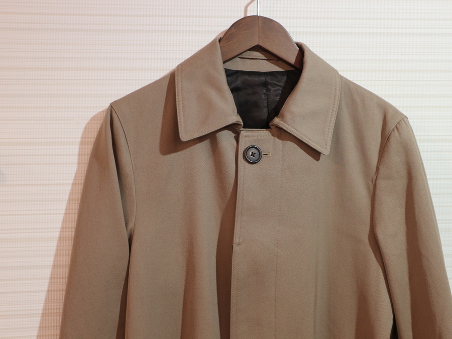 LARDINI/ラルディーニ】よりベルテッドステンカラーコートが入荷しま