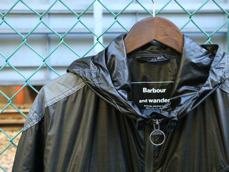 and wander×Barbour／アンドワンダー×バブアー】より20SS SHINY WIND