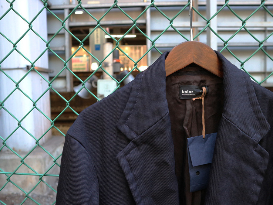 kolor/カラー】よりPE ヘヴィツイル JACKETのご紹介。[2020.12.26発行 