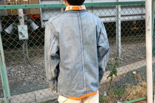 エヌハリNハリ×Lee ダークブルー カバーオール M 希少コラボ裏地有