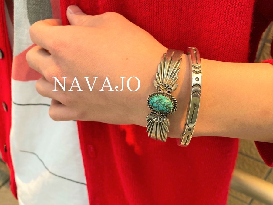 大人気アイテム【NAVAJO/ナバホ インディアンジュエリー】より