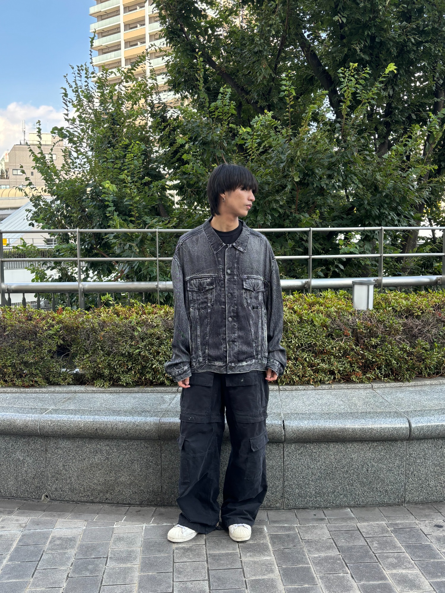 【BALENCIAGA】トリプル レイヤード カーゴパンツ BALENCIAGA】トリプル レイヤード カーゴパンツ (BALENCIAGA