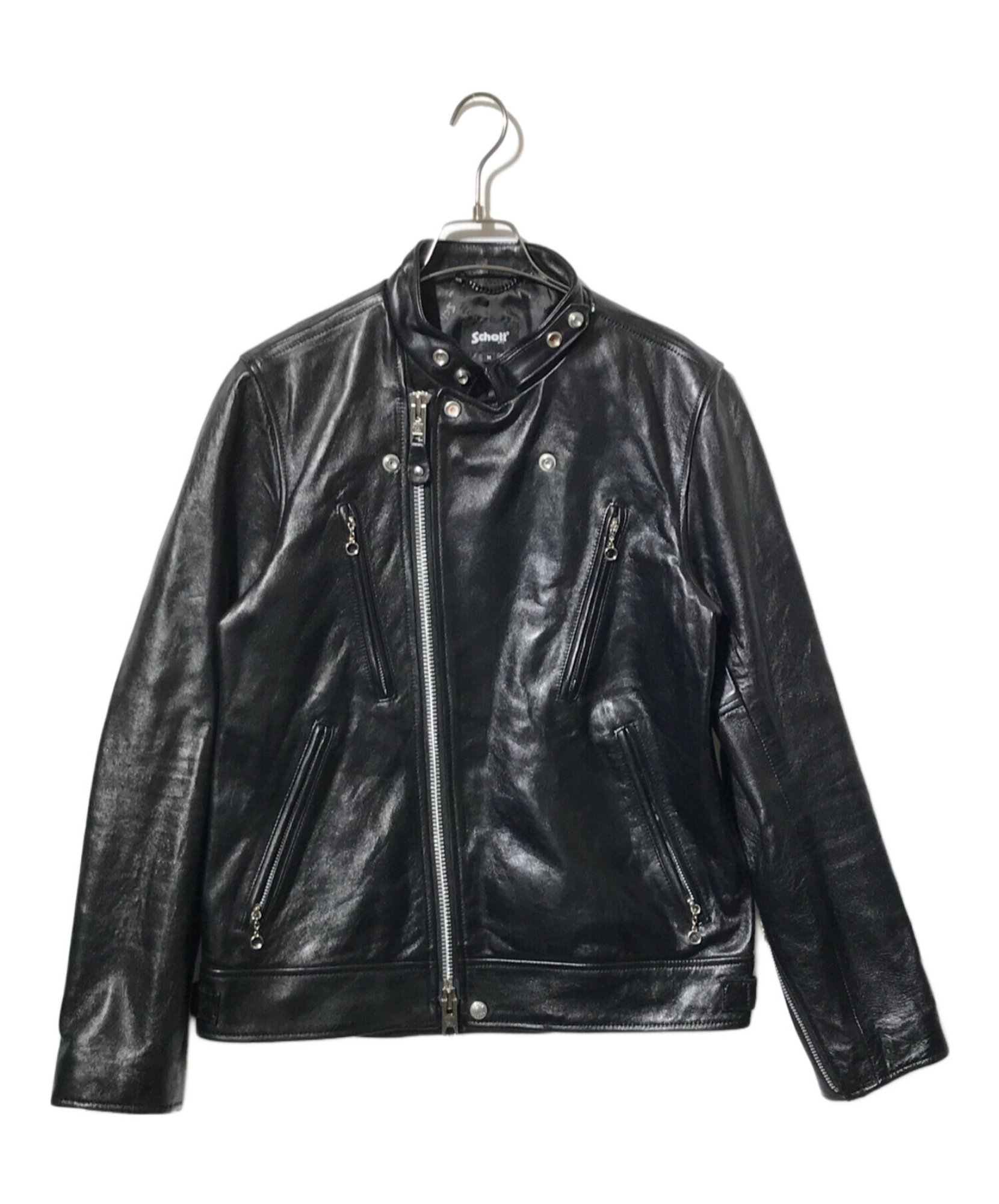 【値下げしました】schott ダブルブレストライダース　ラムレザー Schott / ショット】ダブルブレストライダース|無骨な美学と極上の