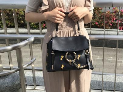 大人気リトルホース◇CHLOE roy ミニバッグ バケットバッグ Gray www