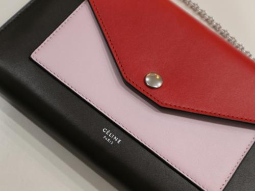 セリーヌのウォレットチェーン