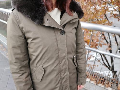 ウールリッチのモッズコート