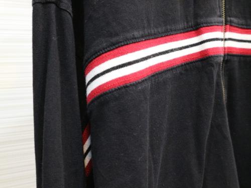 ハーフジップシャツのメンズ