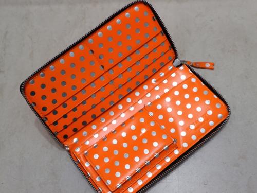 コムデギャルソンのオプティカルドットウォレット