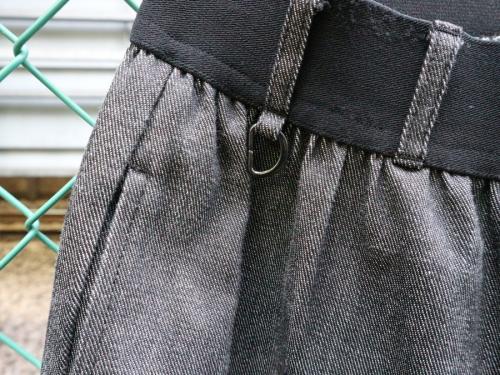 サイドスリットイージーパンツの19AW