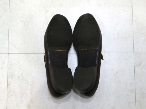 フラテッリ ジャコメッティのモンクストラップシューズ