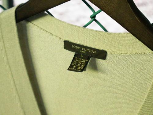 カーディガンのカシミヤ　シルク