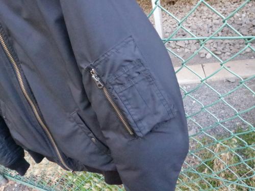 フライトダウンジャケットのメンズ　中古　フレッドシガール　サザビーリーグ　ジョン・ボーチャード