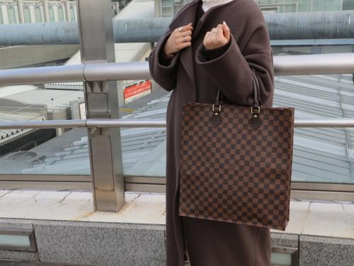 サック・プラ トートバッグの中古　レディース　スペシャルオーダー　ダミエ