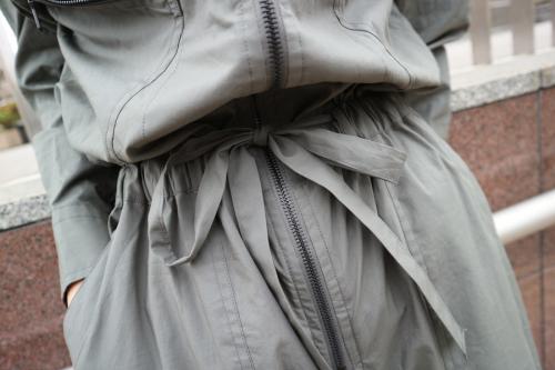 140/2先染高密度無地Jump Suitのレディース