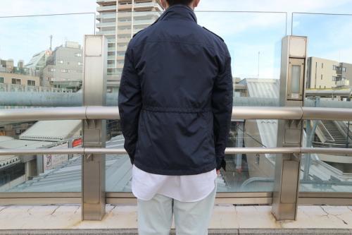 モンクレールのナイロンフィールドクリスティアンジャケット