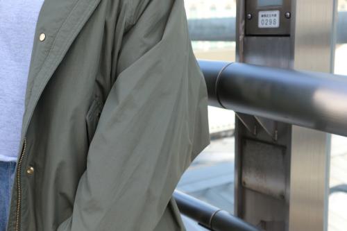 ウールリッチのナイロンアノラックパーカー