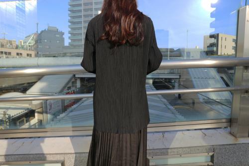 イッセイミヤケのプリーツジャケット