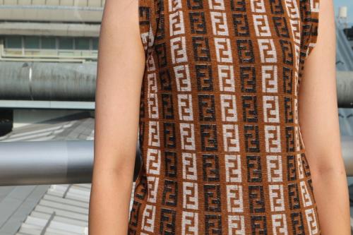 ズッカ柄のワンピース