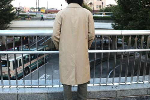 バーバリーロンドンのステンカラーコート