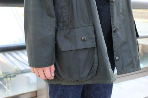 バブアーのBEAUFORT OILED JACKET