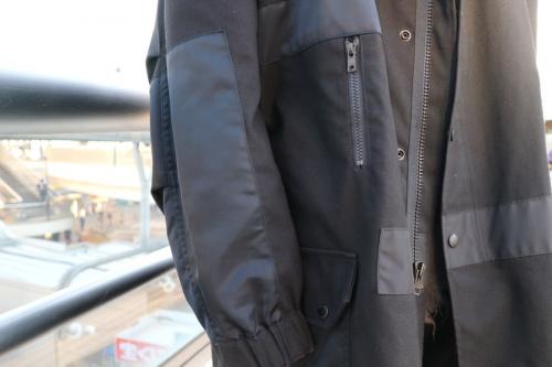 ランドロードのスタンドカラーコート