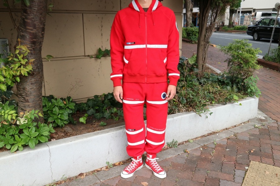 undercover アンダーカバー イージーパンツ 赤 レッド 中古・古着通販】UNDERCOVER (アンダーカバー) 総柄イージー