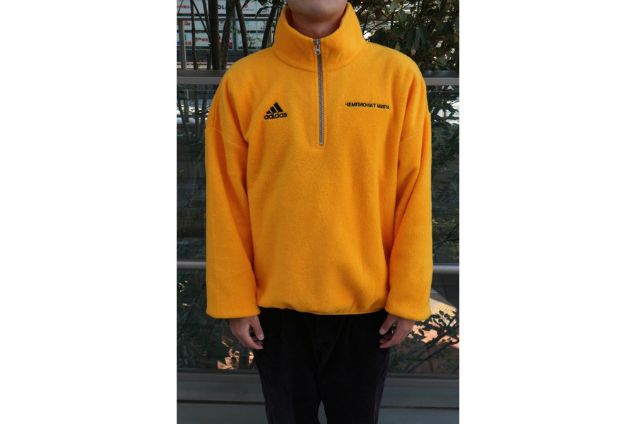 adidas gosha フリース　オレンジ