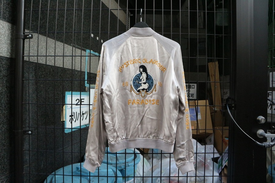 Hysteric Glamour/ヒステリックグラマー】PARADISE刺繍スカジャン入荷
