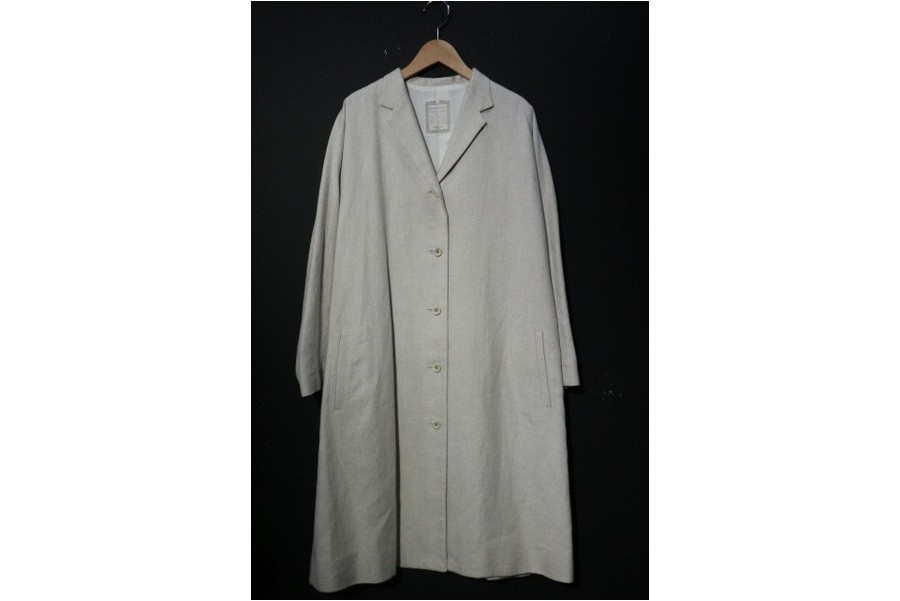 BEARDSLEY / ビアズリー】コットンリネンコートとレースパッチワーク