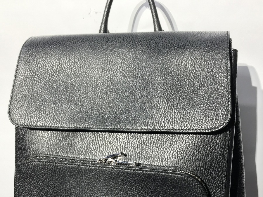 グッチ プリント レザー バックパック グッチ GUCCI プリント レザーバックパック