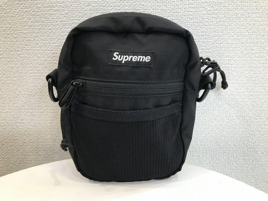 Supreme Small Shoulder Bag black 17ss