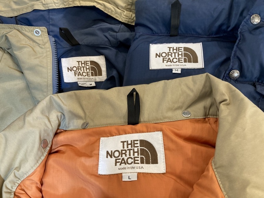 90’s Vintage the north face ダウンベスト　茶タグ