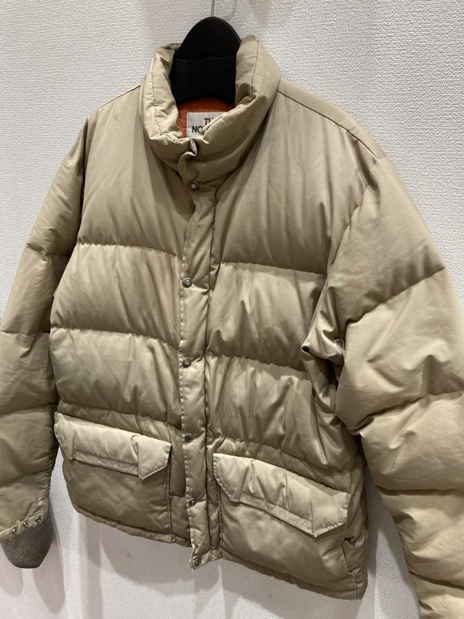 ザノースフェイスダウン 茶タグ ヴィンテージ TheNorthFace