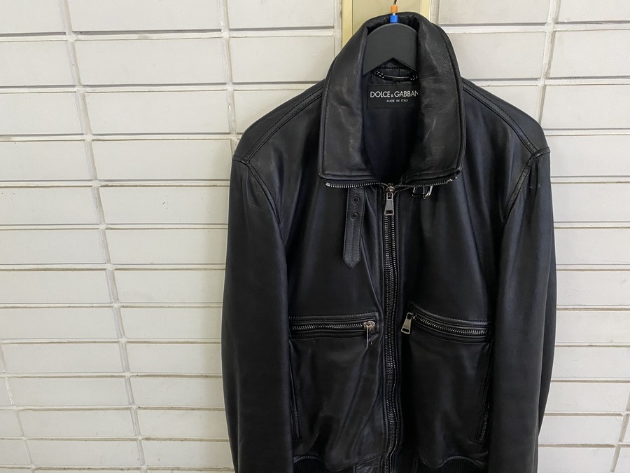 お気に入り DOLCE ラムレザー GABBANA/ドルチェ&ガッバーナ】から & ジャケット・アウター