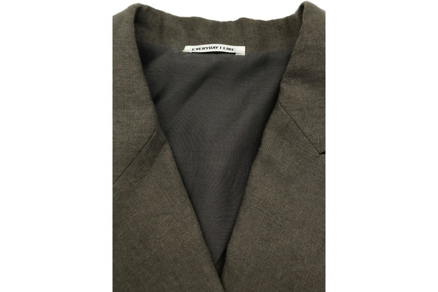 美品✨Deuxieme Classe アサダブルジャケット サイズ38 カーキ 美品✨Deuxieme Classe アサダブルジャケット サイズ38 カーキ