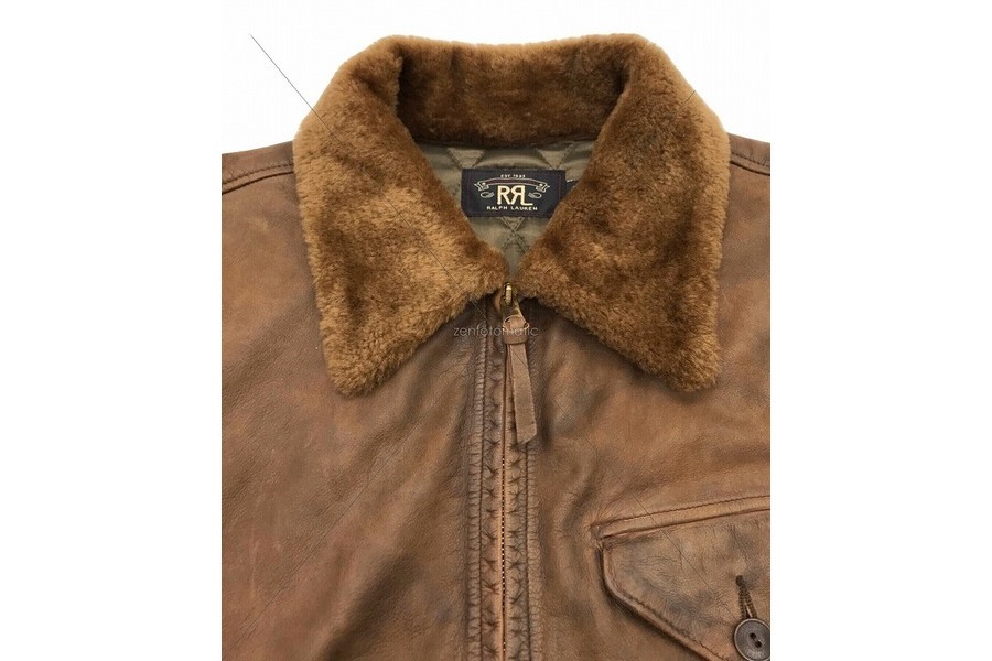 RRL/ダブルアールエル】からシアリングカラーカウハイドレザー