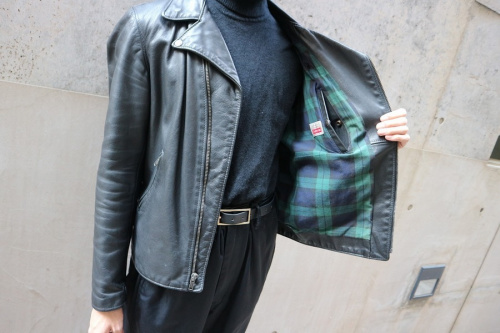Supreme × Schott ライダースジャケット2011希少L 本革 Supreme×Schott】2011SSレザーライダースジャケット入荷！[2019.11.09
