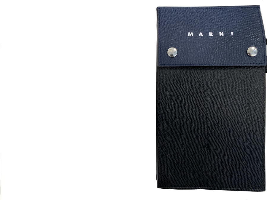 MARNI / マルニ】レザー ネックポーチ ショルダーバッグ PHONE ケース