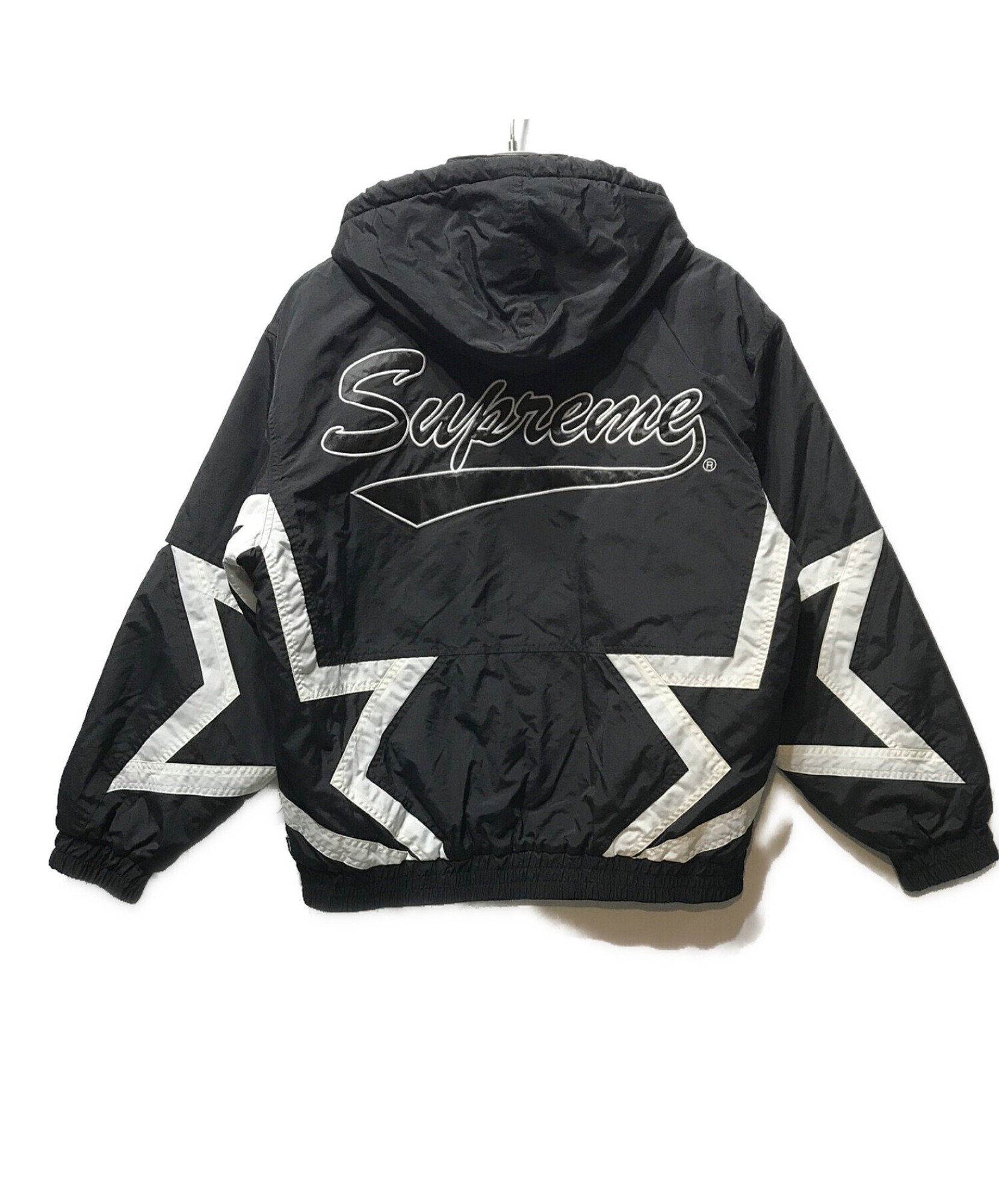 Supreme 2019SS Stars Puffy Jacket 黒 Mサイズ