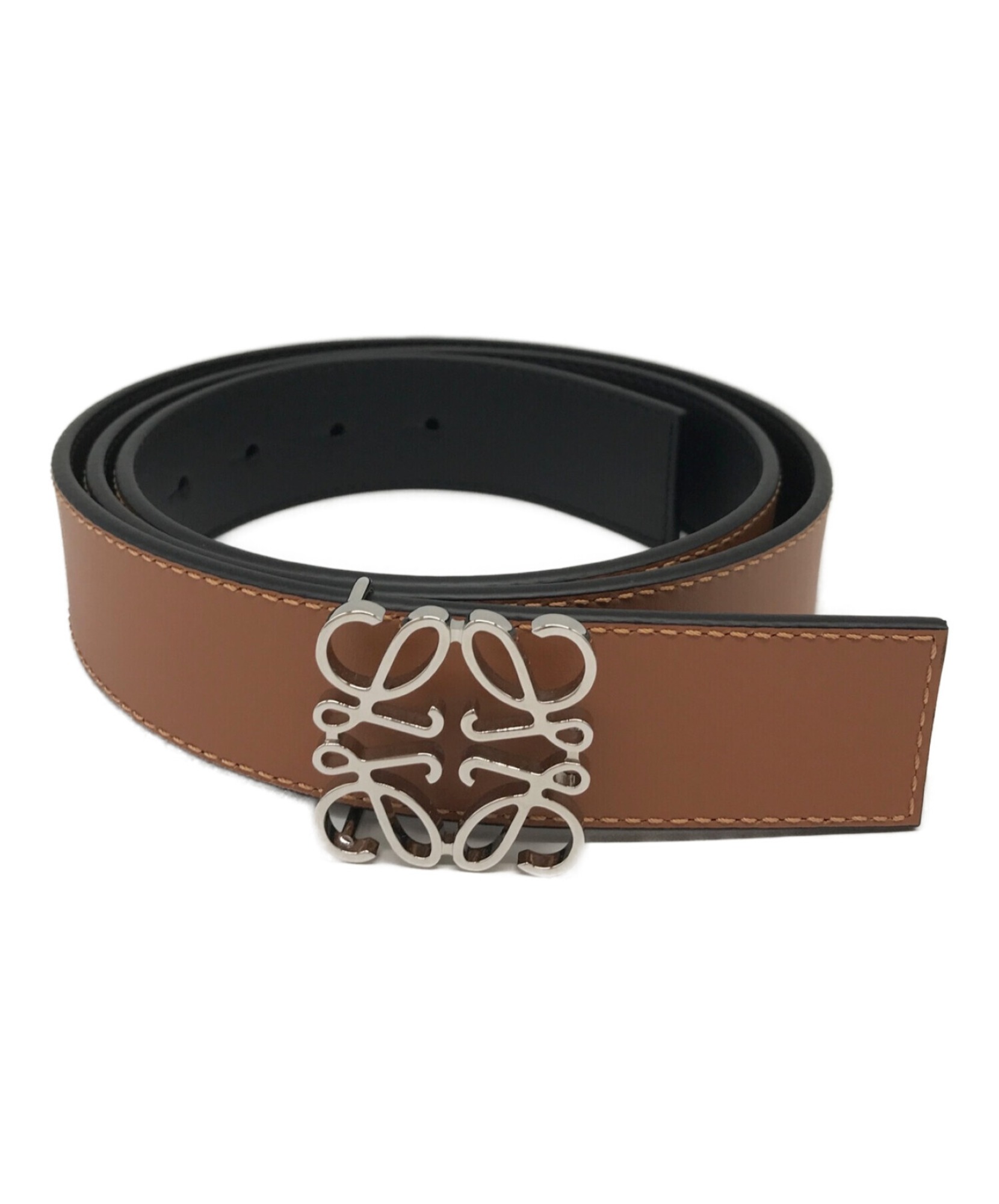 LOEWE/ロエベ】から「アナグラム バックル レザーベルト」を買取入荷 