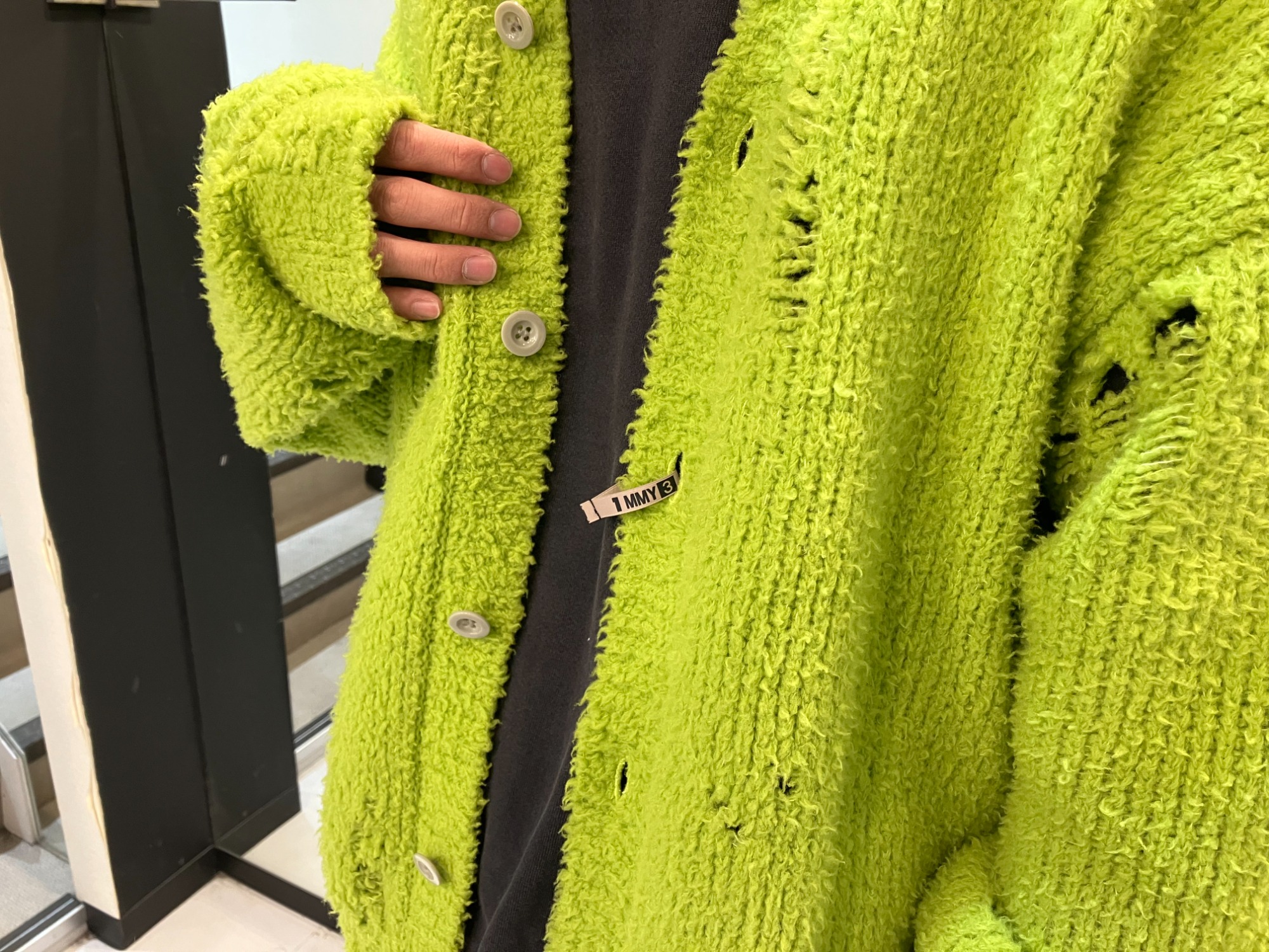MIHARA YASUHIRO ×ミハラヤスヒロ】から「22AW Distressed Knit MIHARA YASUHIRO ×ミハラヤスヒロ】から「22AW Distressed Knit