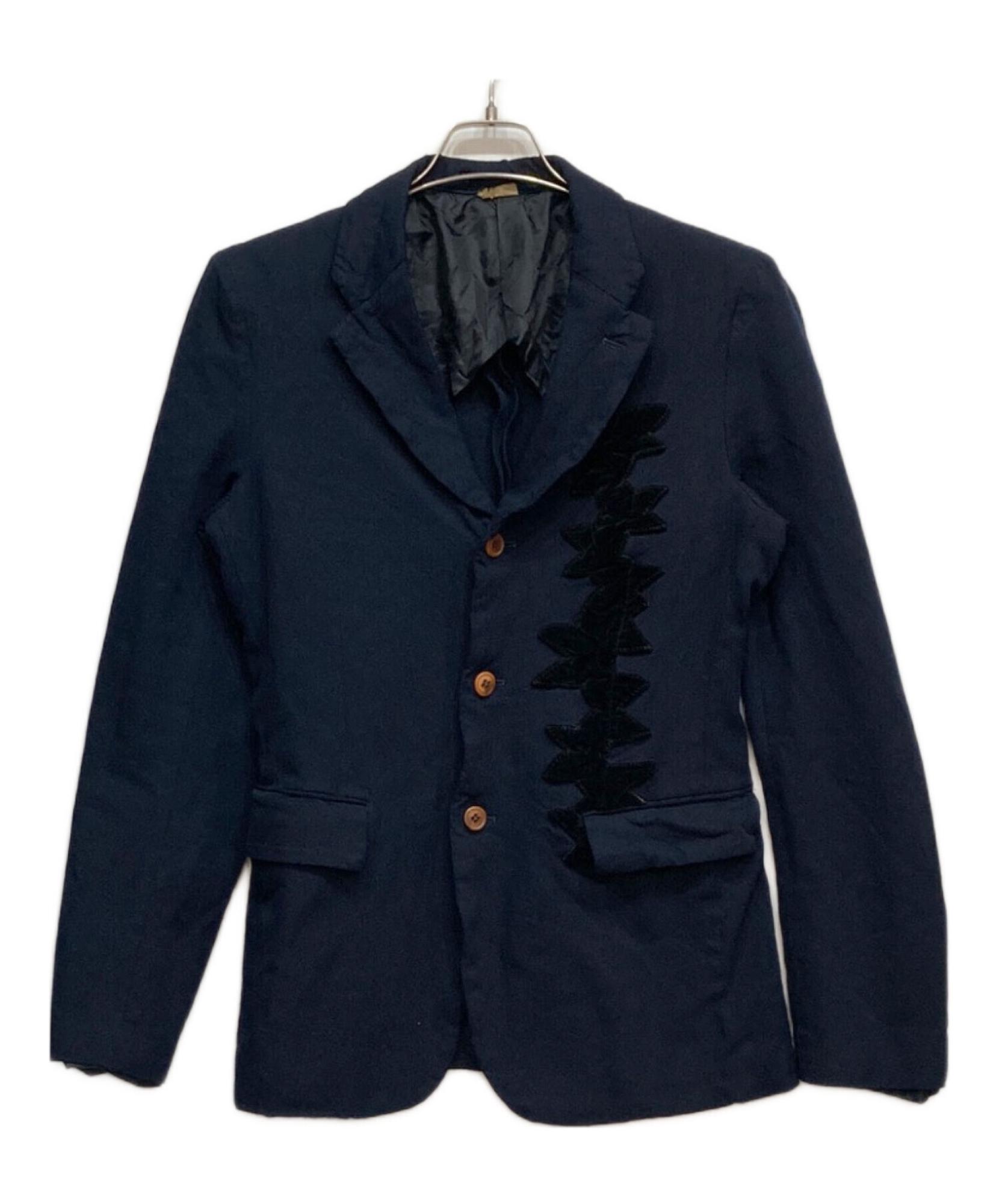 COMME des GARCONS HOMME PLUS ポリ縮ジャケット COMME des GARCONS HOMME PLUS / コムデギャルソンオムプリュス】ポリ