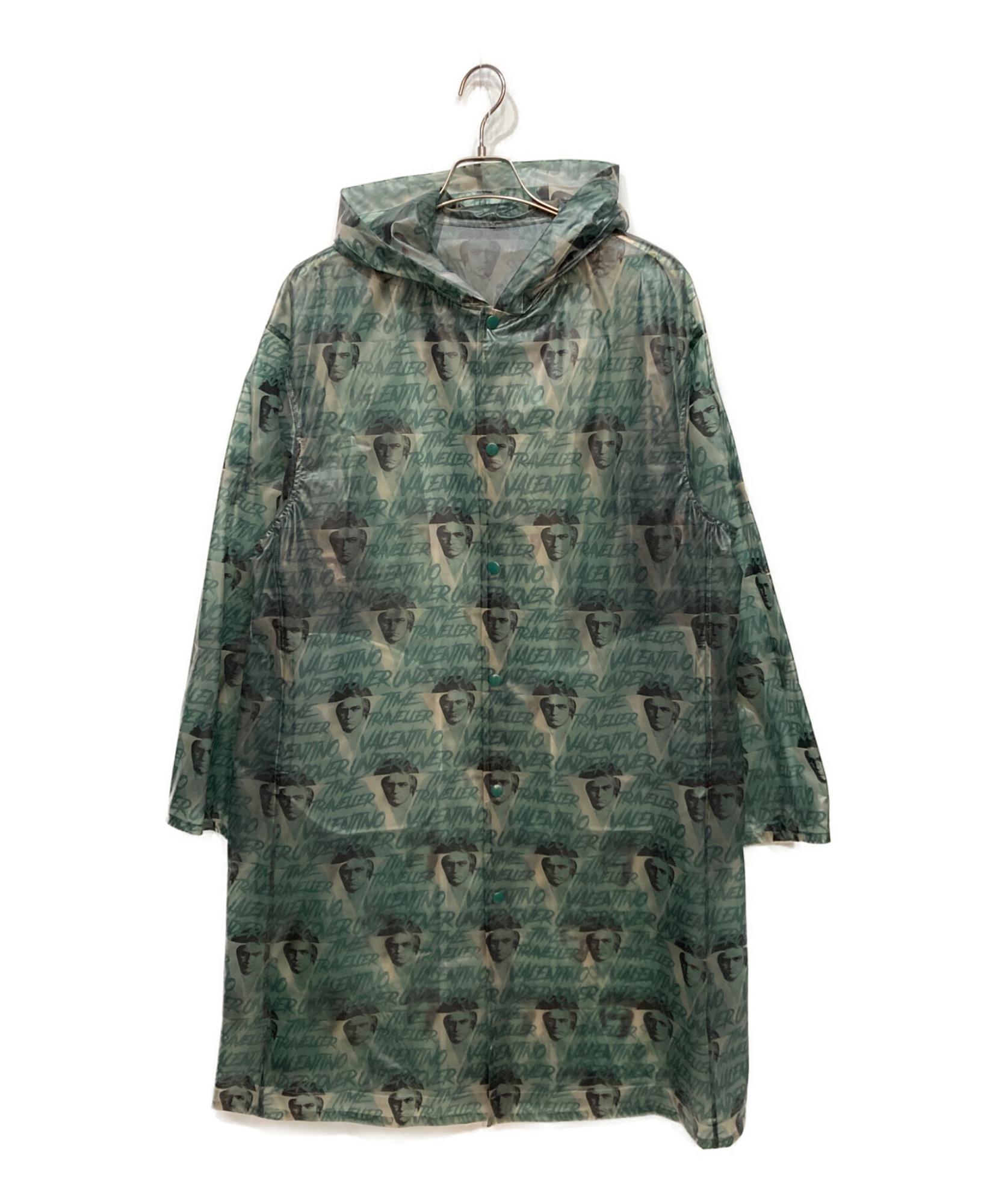 mimi！アンダーカバーUNDERCOVER　ナイロンコート　緑　近年 UNDERCOVER × VALENTINO / アンダーカバー×ヴァレンティノ】Outer Coat