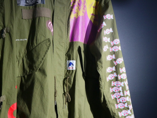 フラッグスタッフ×ペコ×ビームスティーのミリタリージャケット