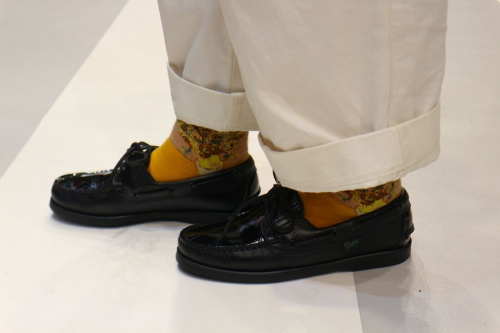 パラブーツのデッキシューズ