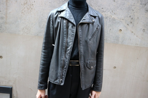 レザーライダースジャケットのcustom perfecto jacket