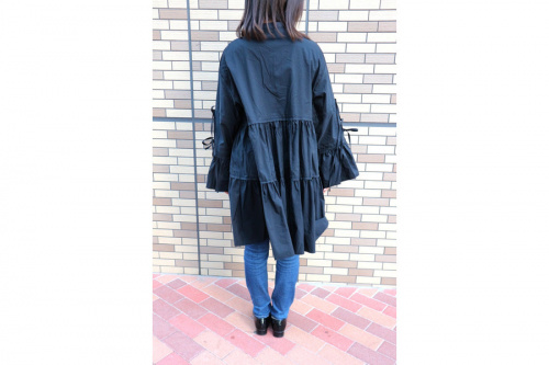 ブラウスのワンピース