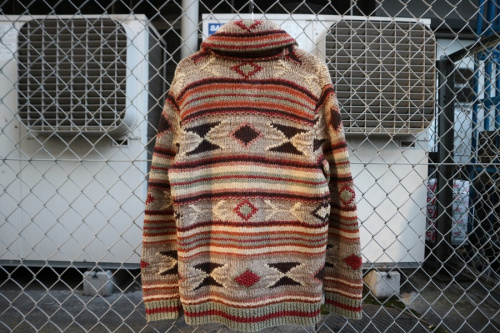 ダブルアールエルのカーディガン　スウェット