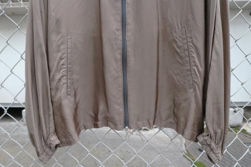 キュプラジップブルゾンのメンズ