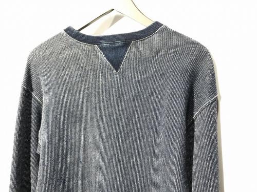 本藍染めインディゴコットンスウェットのMNRRKNI 16810054